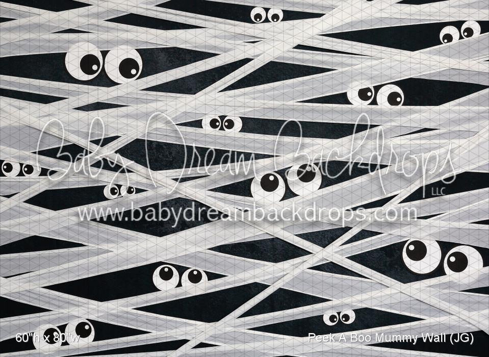 Peek A Boo Mummy Wall (JG)