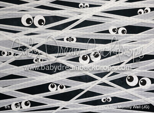 Peek A Boo Mummy Wall (JG)