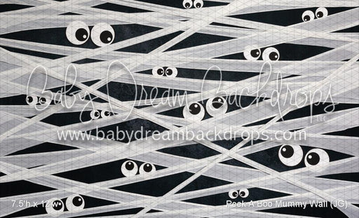 Peek A Boo Mummy Wall (JG)