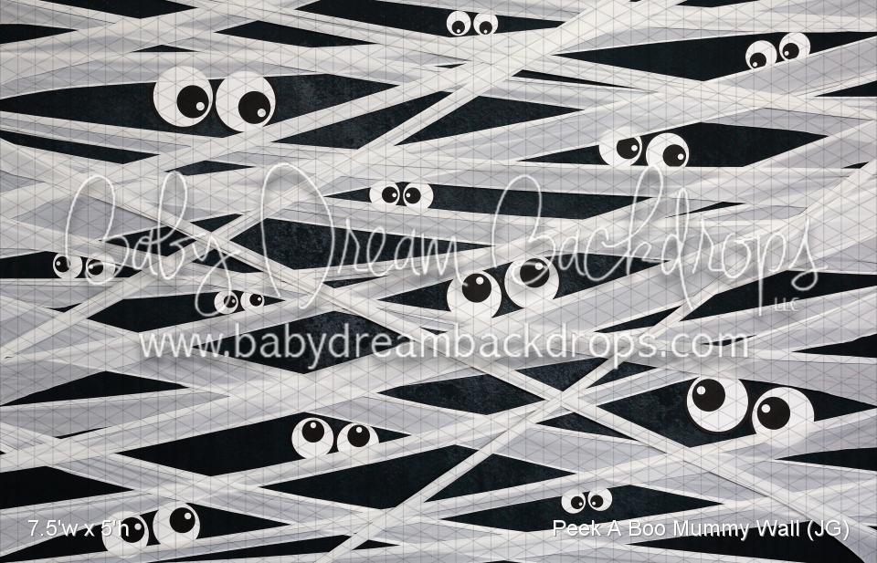 Peek A Boo Mummy Wall (JG)