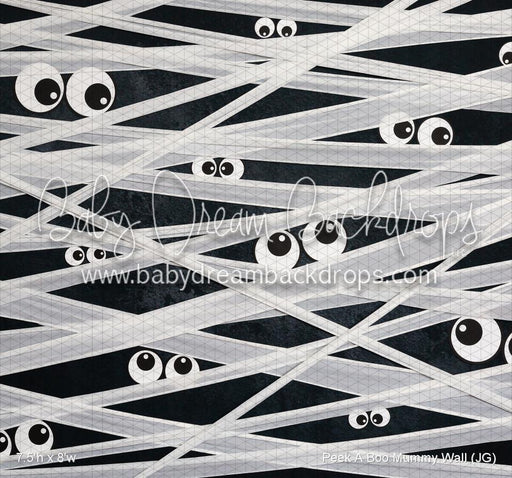 Peek A Boo Mummy Wall (JG)