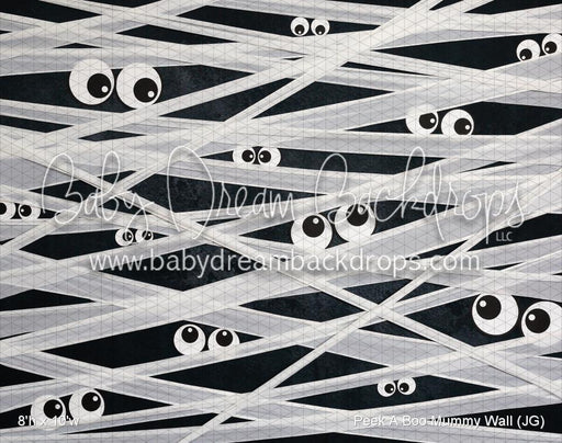 Peek A Boo Mummy Wall (JG)