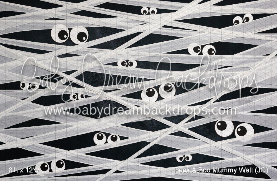 Peek A Boo Mummy Wall (JG)