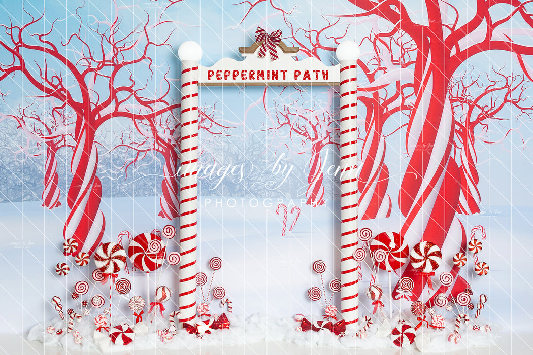Peppermint Candy Forest Arch (JG)