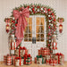 Peppermint Gingham Doorway (WM)