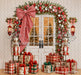 Peppermint Gingham Doorway (WM)