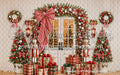 Peppermint Gingham Doorway (WM)