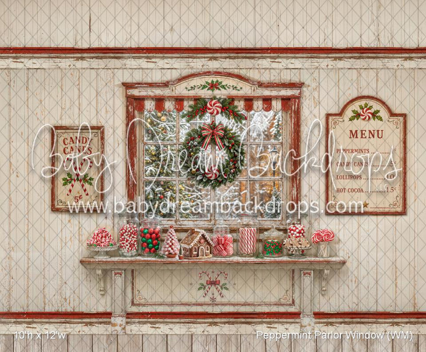 Peppermint Parlor Window (WM)