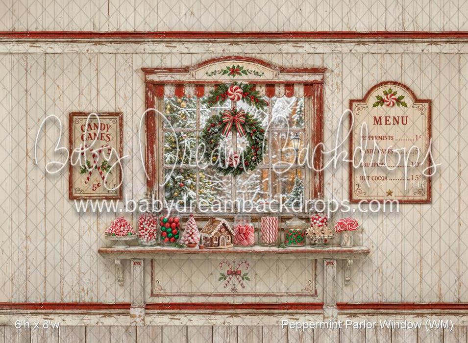 Peppermint Parlor Window (WM)