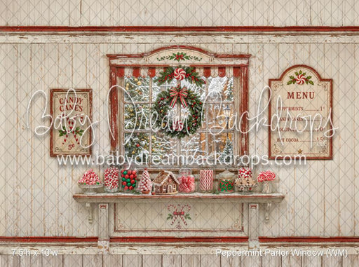 Peppermint Parlor Window (WM)