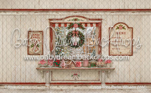 Peppermint Parlor Window (WM)