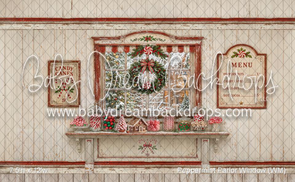 Peppermint Parlor Window (WM)