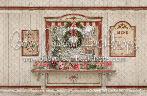 Peppermint Parlor Window (WM)