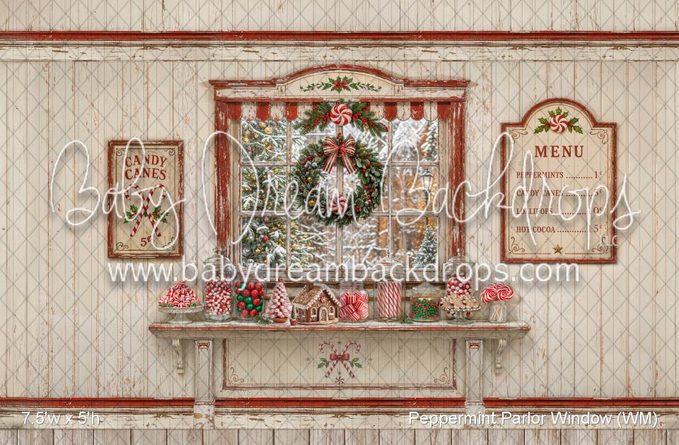 Peppermint Parlor Window (WM)