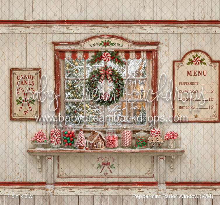 Peppermint Parlor Window (WM)
