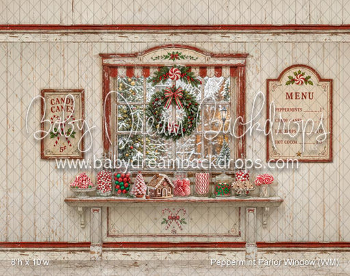 Peppermint Parlor Window (WM)