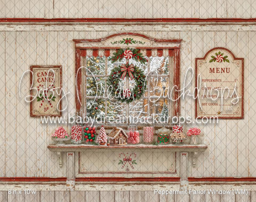 Peppermint Parlor Window (WM)