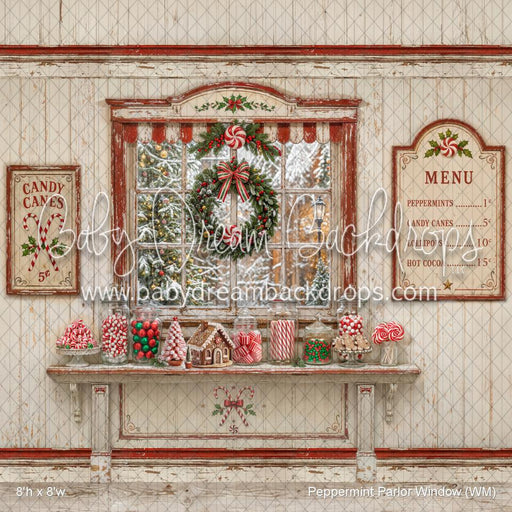 Peppermint Parlor Window (WM)