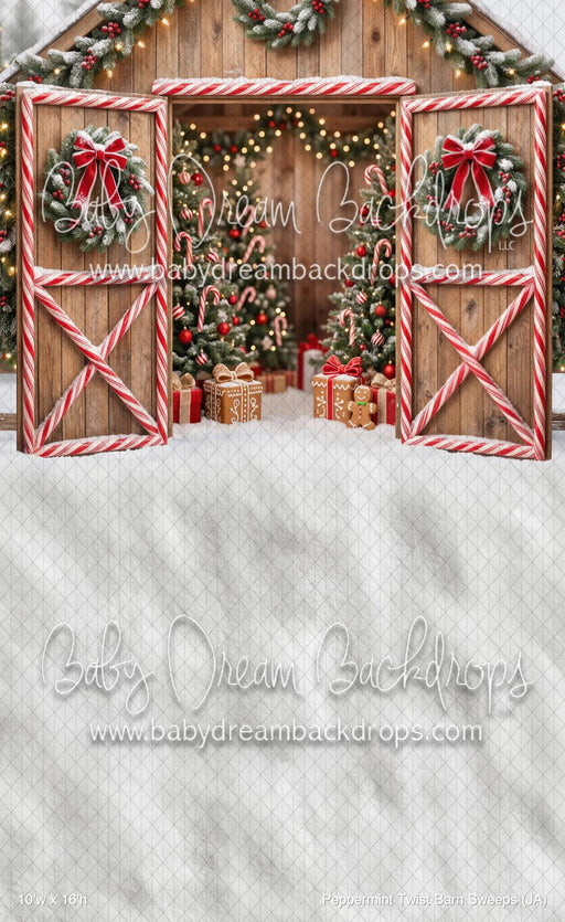Peppermint Twist Barn Sweeps (JA)