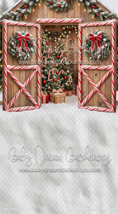 Peppermint Twist Barn Sweeps (JA)