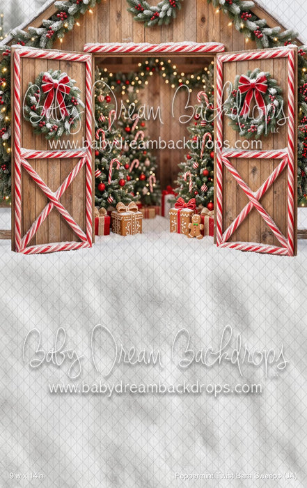 Peppermint Twist Barn Sweeps (JA)