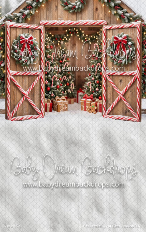 Peppermint Twist Barn Sweeps (JA)