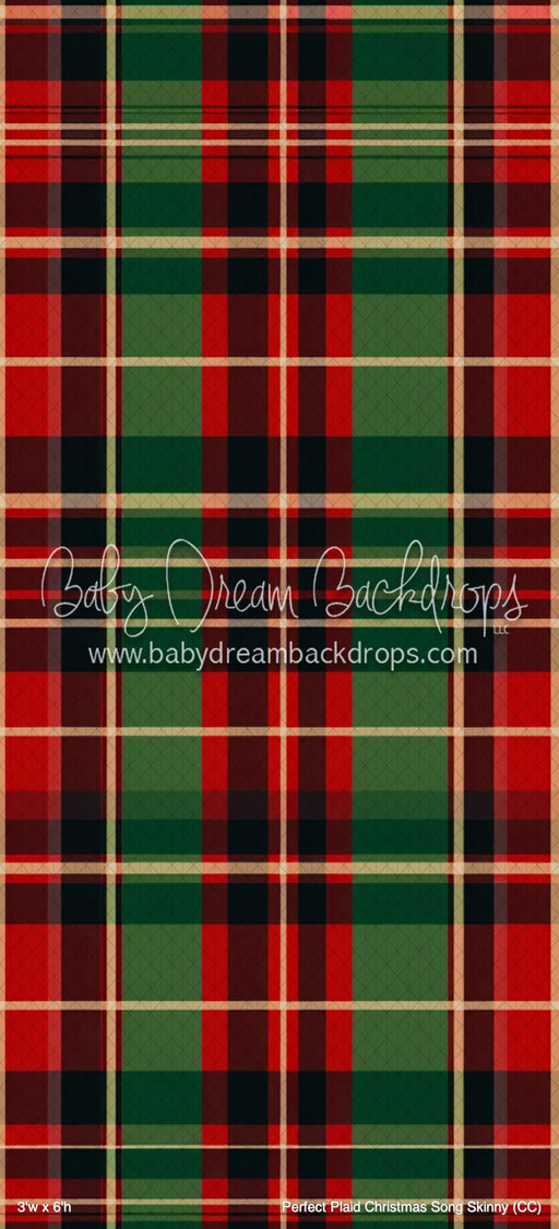 Perfect Plaid Christmas Song Skinny (CC)