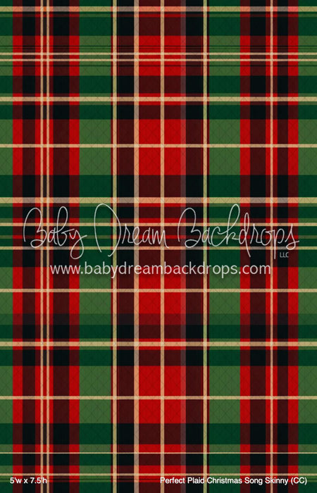 Perfect Plaid Christmas Song Skinny (CC)
