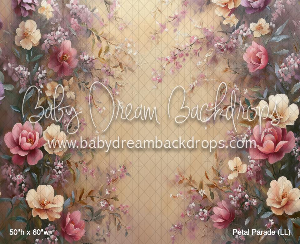 Petal Parade (LL) — Baby Dream Backdrops
