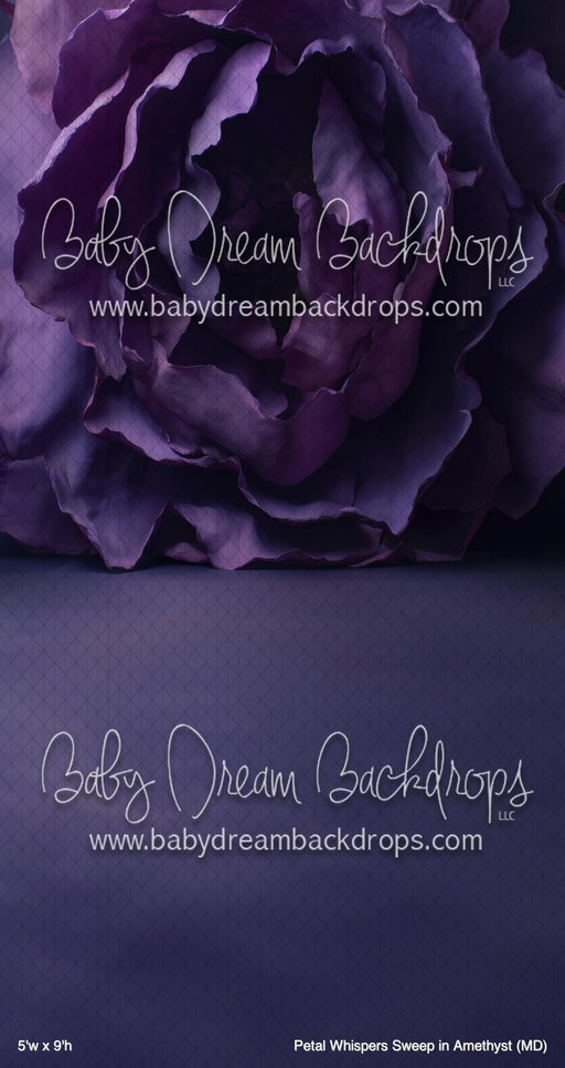 Petal Whispers Sweep in Amethyst (MD)