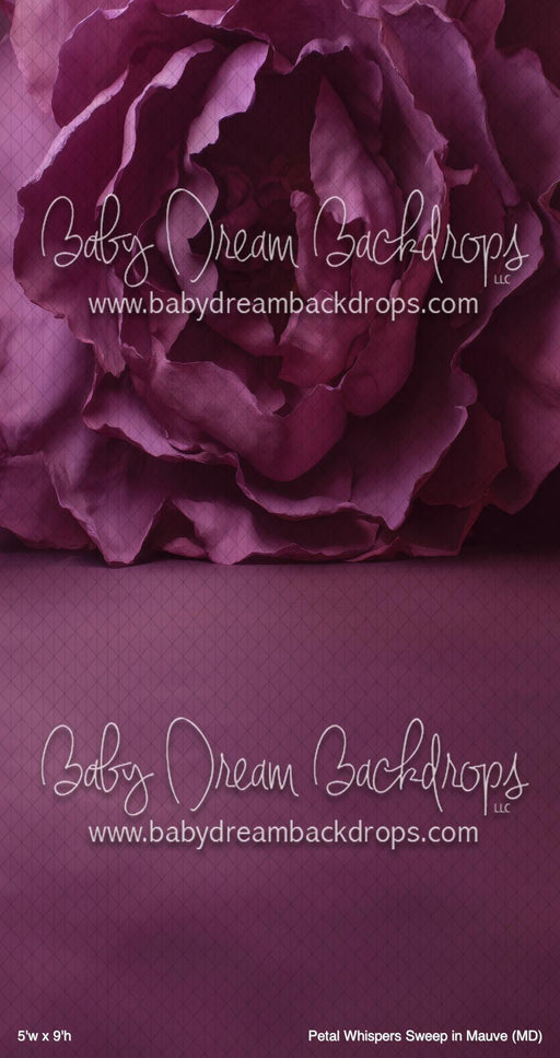 Petal Whispers Sweep in Mauve (MD)