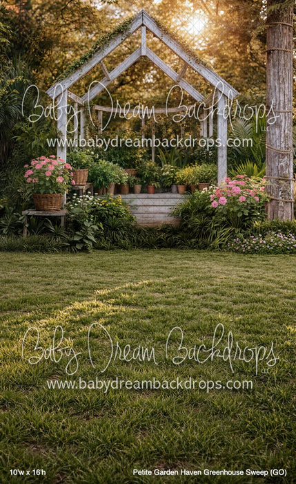 Petite Garden Haven Greenhouse Sweep (GO)