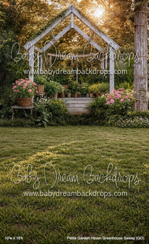 Petite Garden Haven Greenhouse Sweep (GO)