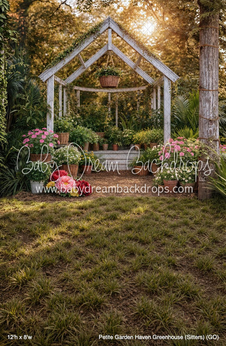 Petite Garden Haven Greenhouse Sweep (Sitters) (GO)