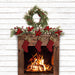 Petite Plaid Fireplace - JA