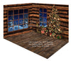 Cabin Traditions Tree and Cabin Traditions Window Fabric Room