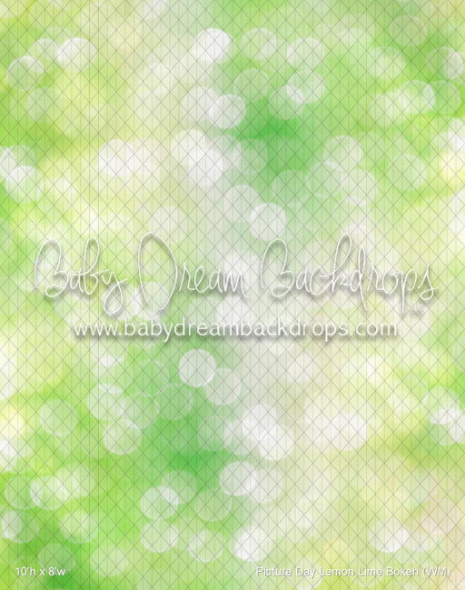 Picture Day Lemon Lime Bokeh (WM)