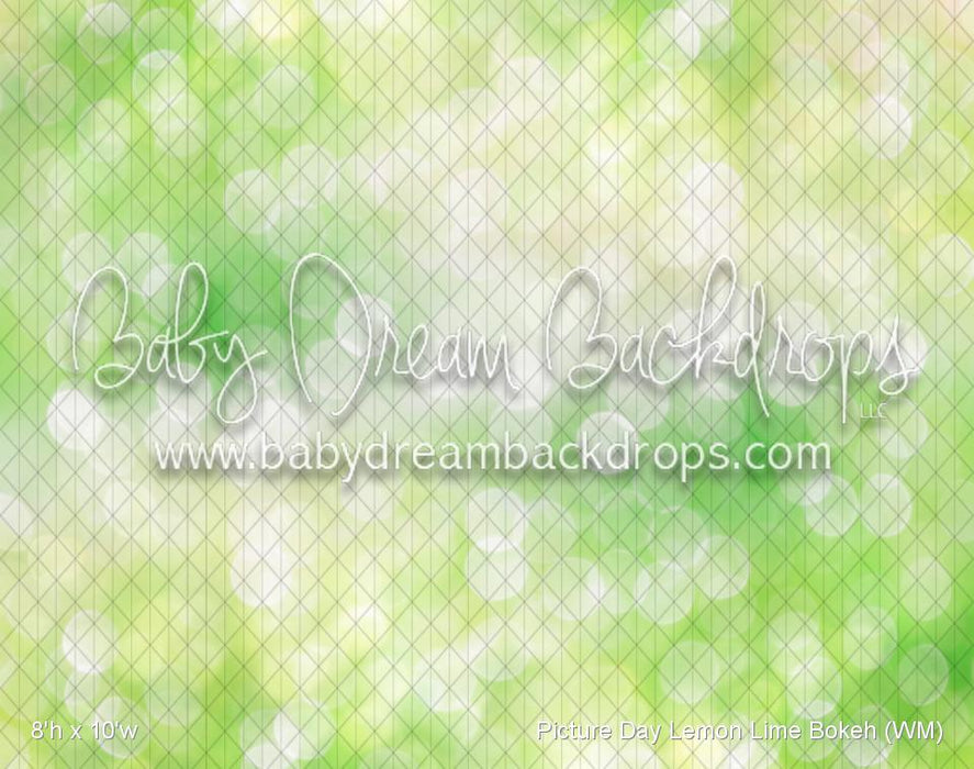 Picture Day Lemon Lime Bokeh (WM)