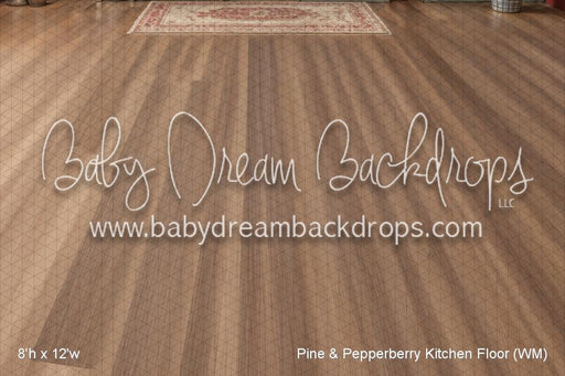 Pine & Pepperberry Kitchen Fabric Floor (WM)