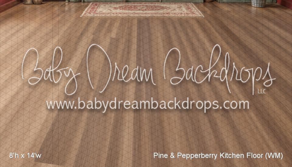 Pine & Pepperberry Kitchen Floor (WM)