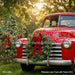 Pinecone Lane Truck with Fence (CC)