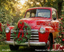Pinecone Lane Truck with Fence (CC)