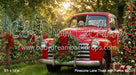 Pinecone Lane Truck with Fence (CC)