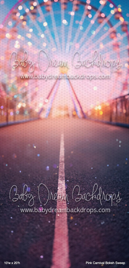 Pink Carnival Bokeh Sweep (MD)