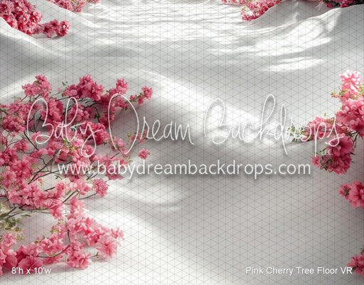 Pink Cherry Tree Fabric Floor  (VR)