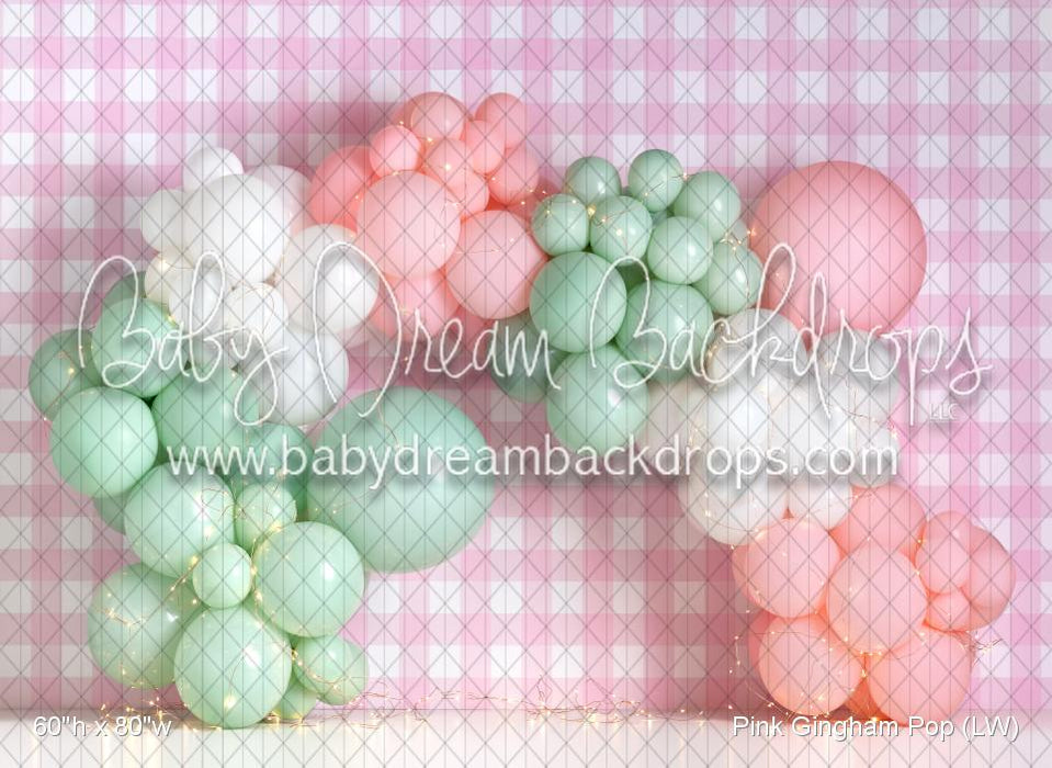 Pink Gingham Pop (LW)