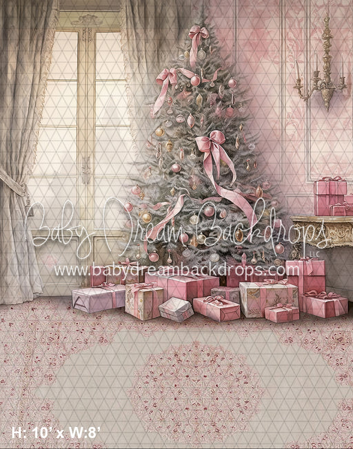 Pink Ink Wash Christmas II (WM)
