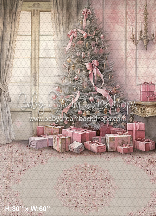 Pink Ink Wash Christmas II (WM)