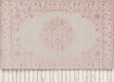 Pink Oriental Rug Fabric Floor (WM)