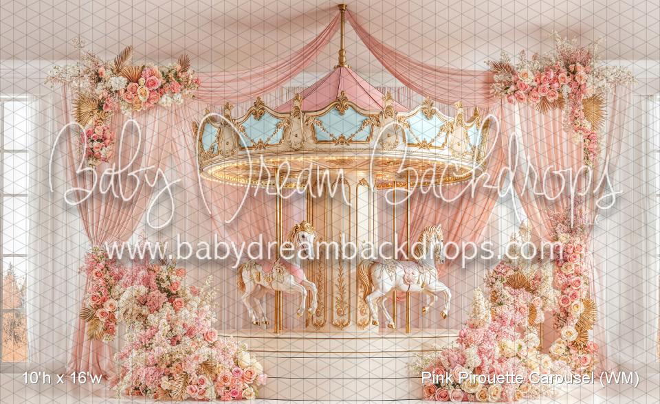 Pink Pirouette Carousel (WM)